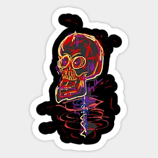 Skull Sticker